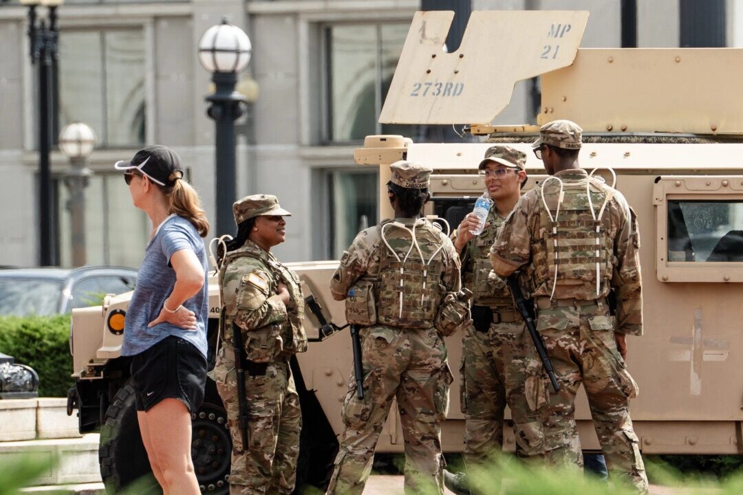 The federal government took over policing of the nation’s capital earlier this month.