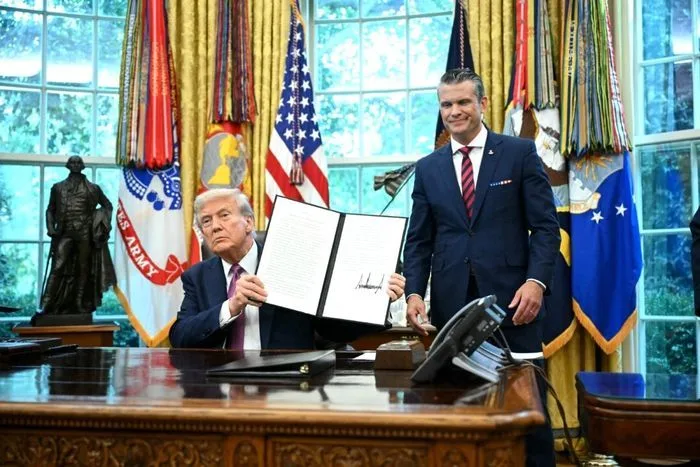 Trump Signs Order Renaming Department of Defense as Department of War