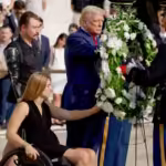 Families of Fallen Soldiers Defend Trump After Arlington Cemetery Visit Fallout